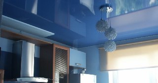 Натяжной потолок на кухню Ирбит, цена от 6255 руб.