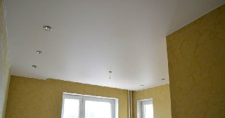 Сатиновый потолок Ирбит, цена от 462 руб.